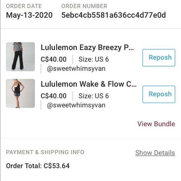 Lululemon Matching Set - Picture 8 of 8